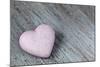 Purple Heart on Wood-Andrea Haase-Mounted Photographic Print