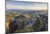 Purple Heather on Curbar Edge-Eleanor Scriven-Mounted Photographic Print