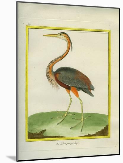 Purple Heron-Georges-Louis Buffon-Mounted Giclee Print