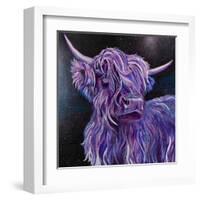 Purple Highland-Emma Catherine Debs-Framed Art Print