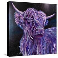 Purple Highland-Emma Catherine Debs-Stretched Canvas