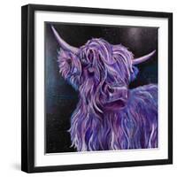 Purple Highland-Emma Catherine Debs-Framed Art Print