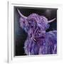 Purple Highland-Emma Catherine Debs-Framed Art Print