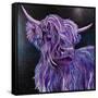 Purple Highland-Emma Catherine Debs-Framed Stretched Canvas