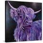 Purple Highland-Emma Catherine Debs-Stretched Canvas