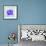 Purple Hippo-null-Framed Giclee Print displayed on a wall