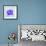 Purple Hippo-null-Framed Giclee Print displayed on a wall
