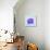 Purple Hippo-null-Mounted Giclee Print displayed on a wall