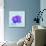 Purple Hippo-null-Stretched Canvas displayed on a wall