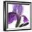 Purple Iris IV-Monika Burkhart-Framed Photographic Print