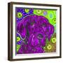 Purple Lab-MADdogART-Framed Giclee Print