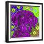 Purple Lab-MADdogART-Framed Giclee Print