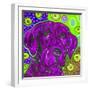 Purple Lab-MADdogART-Framed Giclee Print