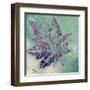Purple Leaves Flying I-Patricia Pinto-Framed Art Print