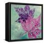 Purple Leaves Flying II-Patricia Pinto-Framed Stretched Canvas