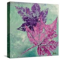 Purple Leaves Flying II-Patricia Pinto-Stretched Canvas