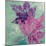 Purple Leaves Flying II-Patricia Pinto-Mounted Art Print