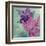 Purple Leaves Flying II-Patricia Pinto-Framed Art Print