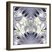 Purple Leaves-Vac-Framed Art Print