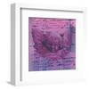 Purple Letter of an Angel-Anna Flores-Framed Art Print