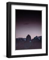 Purple Light 1-Design Fabrikken-Framed Photographic Print