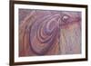 Purple Loops in Sandstone, Coyote Buttes Wilderness, Vermilion Cliffs National Monument-James Hager-Framed Photographic Print