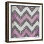 Purple Modele I-Elizabeth Medley-Framed Art Print