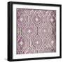 Purple Modele II-Elizabeth Medley-Framed Premium Giclee Print