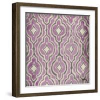 Purple Modele II-Elizabeth Medley-Framed Art Print