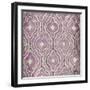 Purple Modele II-Elizabeth Medley-Framed Art Print