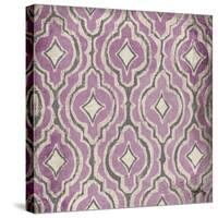 Purple Modele II-Elizabeth Medley-Stretched Canvas