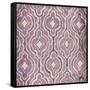 Purple Modele II-Elizabeth Medley-Framed Stretched Canvas