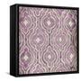 Purple Modele II-Elizabeth Medley-Framed Stretched Canvas