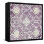 Purple Modele III-Elizabeth Medley-Framed Stretched Canvas