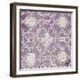 Purple Modele III-Elizabeth Medley-Framed Art Print