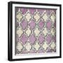 Purple Modele IV-Elizabeth Medley-Framed Art Print