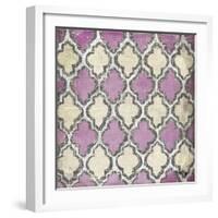 Purple Modele IV-Elizabeth Medley-Framed Art Print