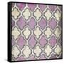 Purple Modele IV-Elizabeth Medley-Framed Stretched Canvas