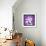 Purple Money-Herb Dickinson-Framed Photographic Print displayed on a wall