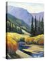 Purple Mountain Majesty I-Tim O'toole-Stretched Canvas