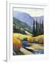 Purple Mountain Majesty I-Tim O'toole-Framed Art Print