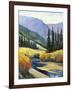 Purple Mountain Majesty I-Tim O'toole-Framed Art Print