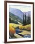 Purple Mountain Majesty I-Tim O'toole-Framed Art Print