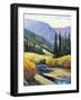 Purple Mountain Majesty I-Tim O'toole-Framed Art Print