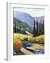 Purple Mountain Majesty I-Tim O'toole-Framed Art Print