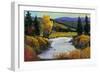 Purple Mountain View I-Tim O'toole-Framed Art Print