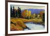 Purple Mountain View II-Tim O'toole-Framed Premium Giclee Print