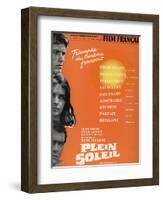 Purple Noon, 1960 "Plein Soleil" Directed by Rene Clement-null-Framed Giclee Print