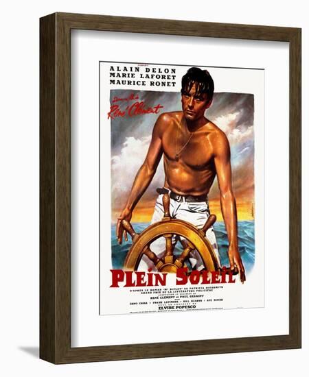 Purple Noon, 1960 (Plein Soleil)-null-Framed Giclee Print