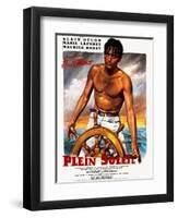 Purple Noon, 1960 (Plein Soleil)-null-Framed Giclee Print